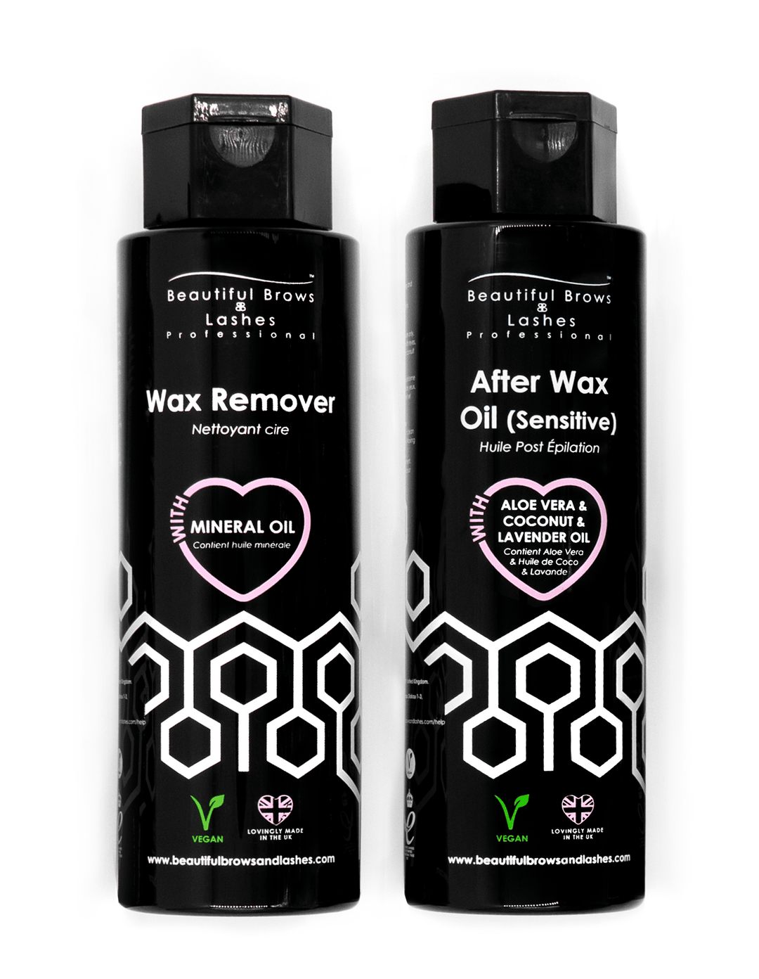 Sensitive Skin Wax Care Bundle - Beautiful Brows and Lashes