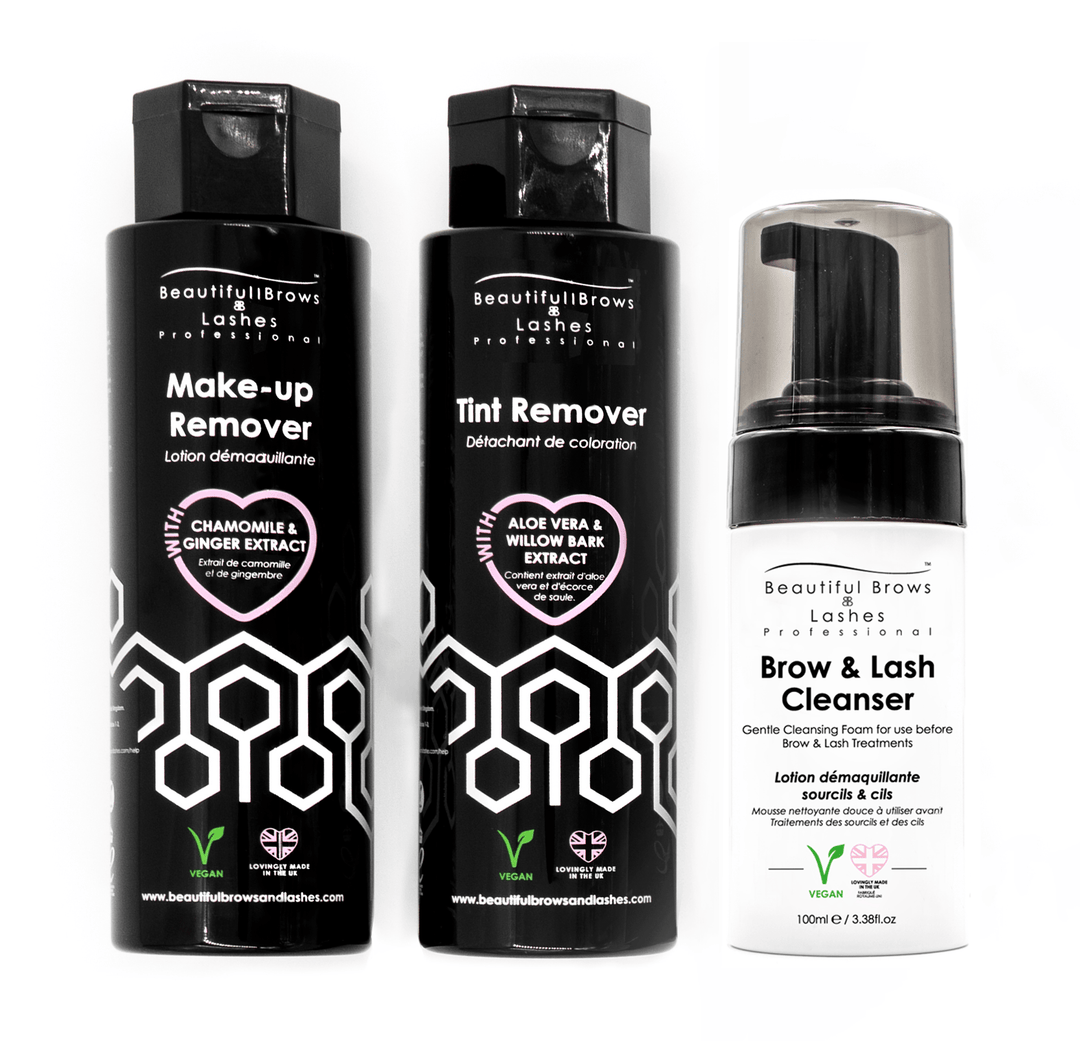 Pre and Post Tint Bundle - Beautiful Brows and Lashes