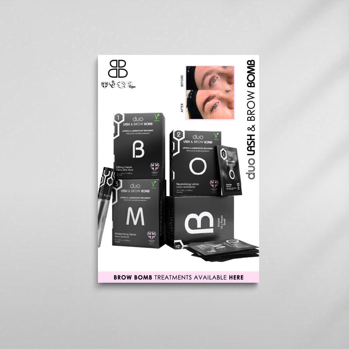 Brow & Lash Poster Bundle - Beautiful Brows and Lashes