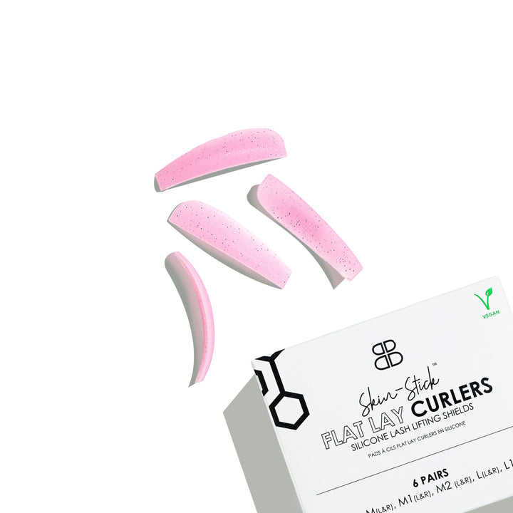 Skin-Stick Flat Lay Curlers - Beautiful Brows and Lashes