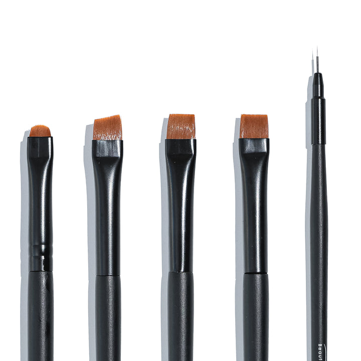 Precision Artistry Brushes - 5pc - Beautiful Brows and Lashes