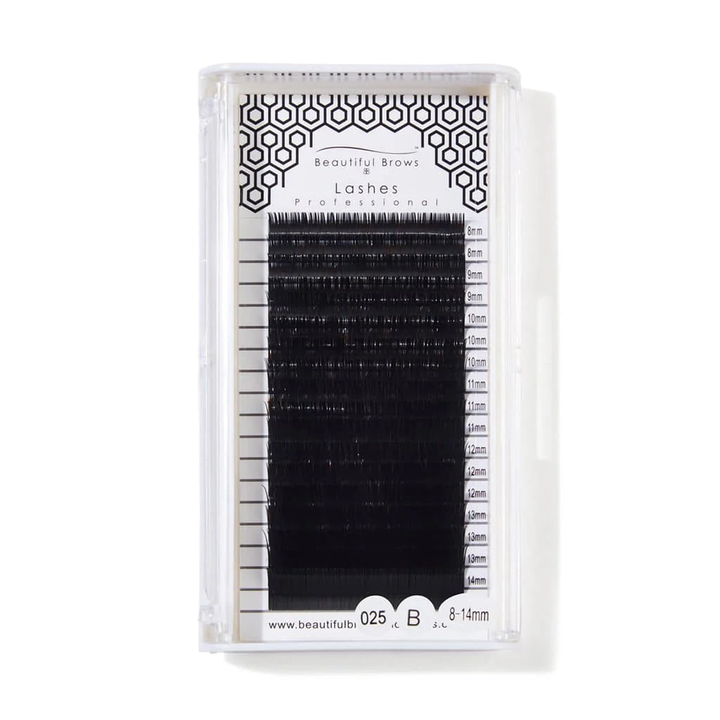 Silk Lashes - B Curl - Beautiful Brows and Lashes