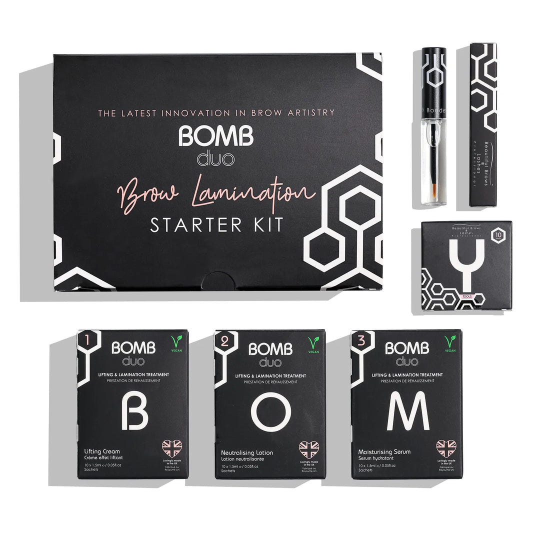 Brow Bomb Lamination Kit - Beautiful Brows and Lashes