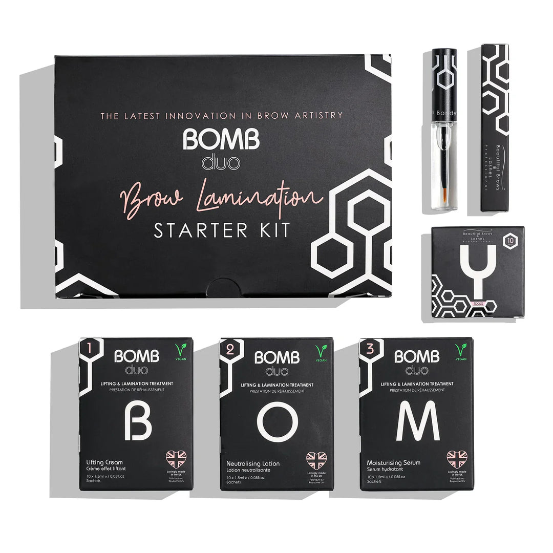 Brow Bomb Lamination Kit - Beautiful Brows and Lashes