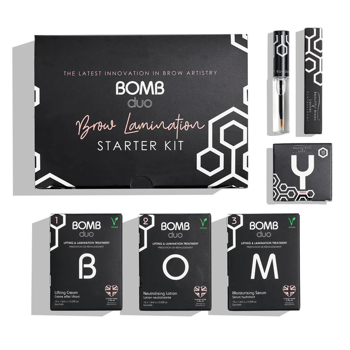 Brow Bomb Lamination Kit - Beautiful Brows and Lashes