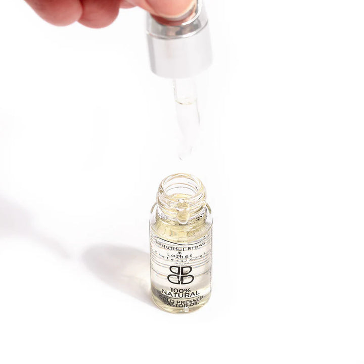 Brow and Lash Rehab - 100% Natural Cold Pressed Castor Oil PACK OF 5 (Wholesale) - Beautiful Brows and Lashes