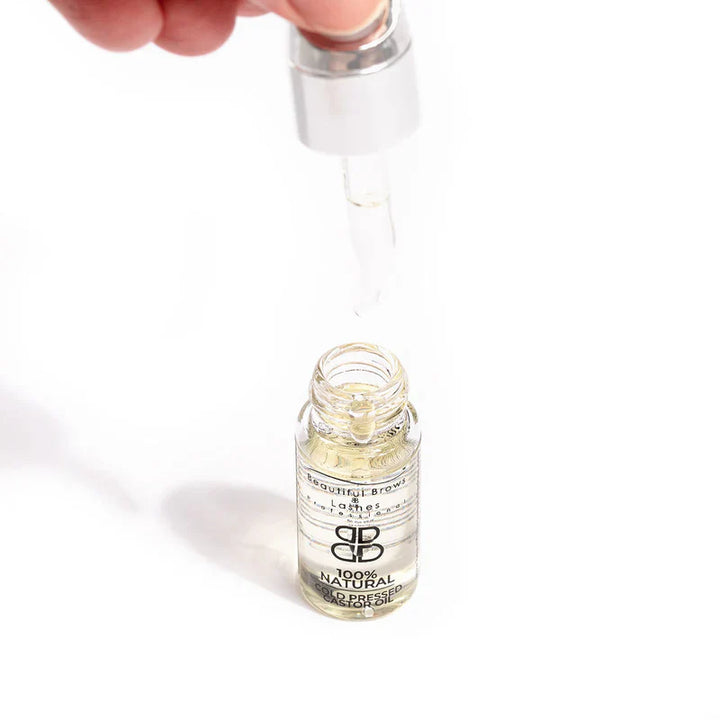 Brow and Lash Rehab - 100% Natural Cold Pressed Castor Oil PACK OF 5 (Wholesale) - Beautiful Brows and Lashes