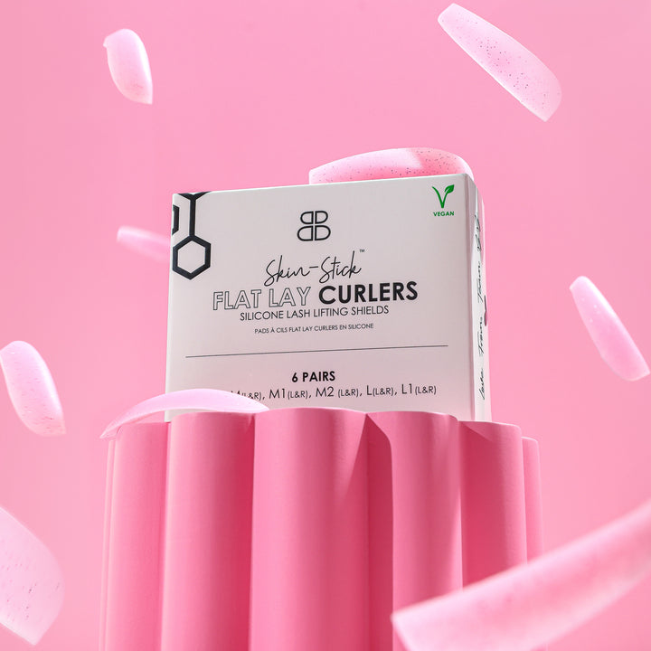 Skin-Stick Flat Lay Curlers - Beautiful Brows and Lashes