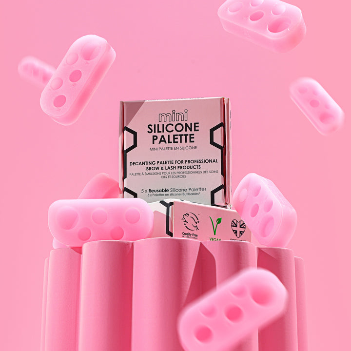 Mini Silicone Palette - Beautiful Brows and Lashes