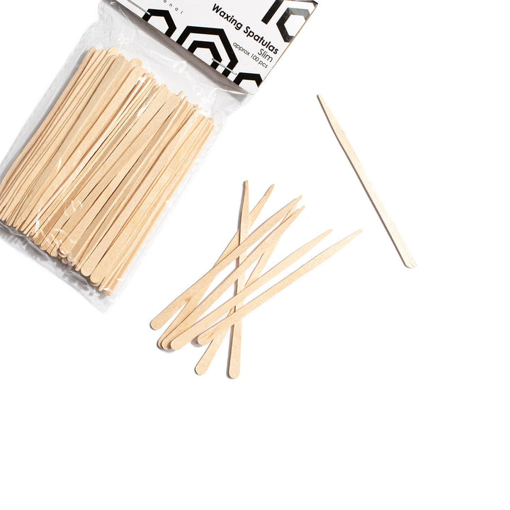 Waxing Spatulas - Slim - Beautiful Brows and Lashes