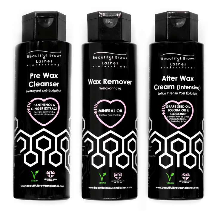 Essential Wax Care Bundle - Beautiful Brows and Lashes