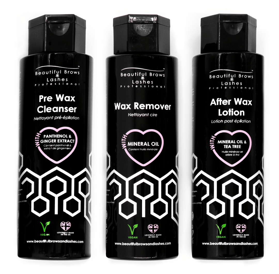 Essential Wax Care Bundle - Beautiful Brows and Lashes