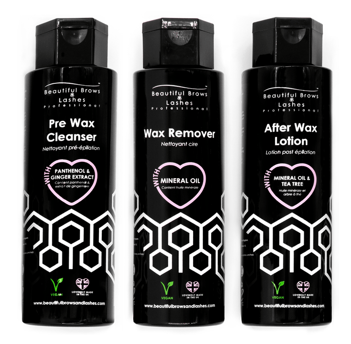 Essential Wax Care Bundle - Beautiful Brows and Lashes