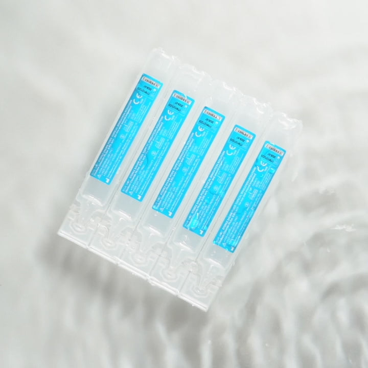 Cápsulas de solución salina de 20 ml (paquete de 25)