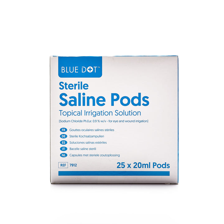 Saline Pods 20ml (Pack of 25) - Beautiful Brows and Lashes
