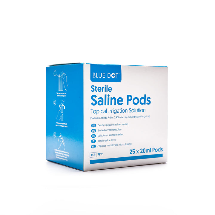 Saline Pods 20ml (Pack of 25) - Beautiful Brows and Lashes