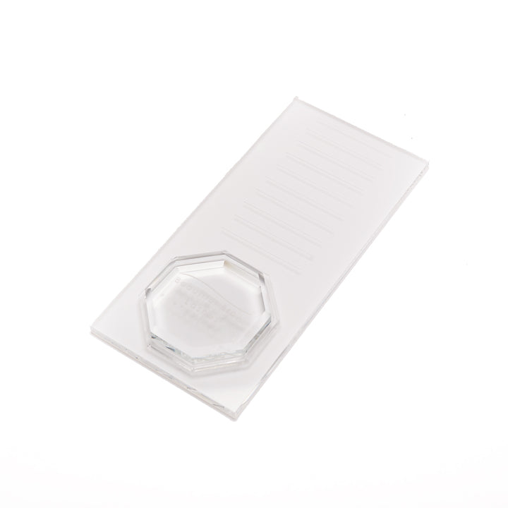 Lash Plate with Octagonal Crystal Platform - Beautiful Brows and Lashes