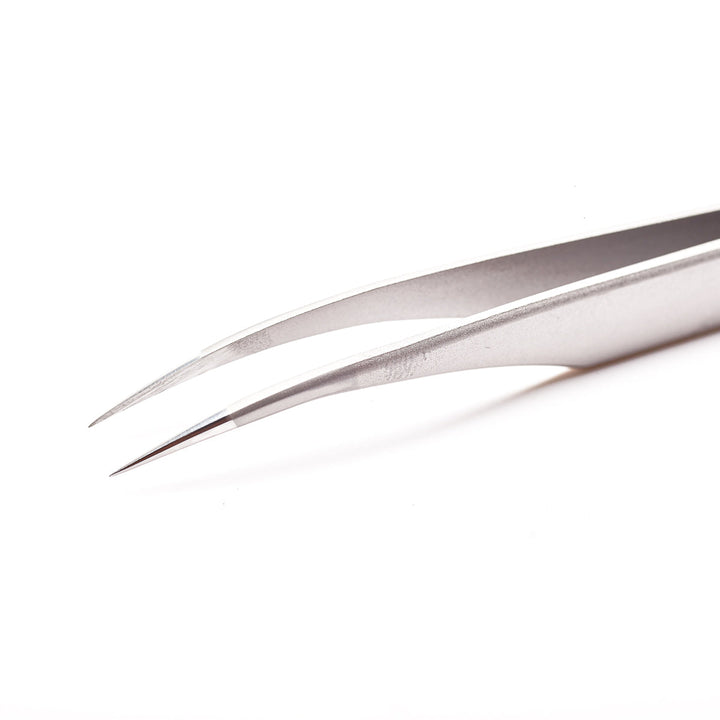 TE-40/11 Professional Eyelash Tweezer Expert 40 Type 11 (Curved) - Beautiful Brows and Lashes