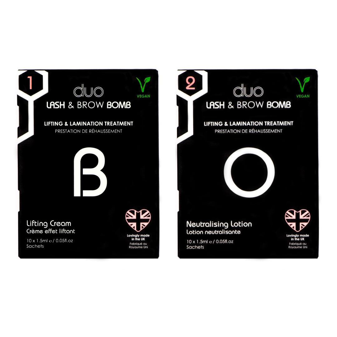 Lash Bomb Pack (Step 1 & 2) - Beautiful Brows and Lashes