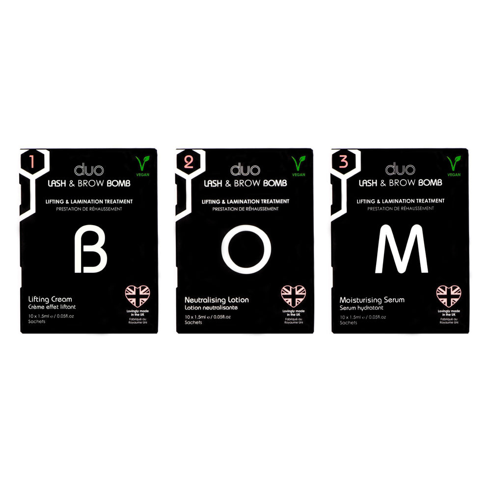 Lash Bomb Pack (Step 1, 2 & 3) - Beautiful Brows and Lashes