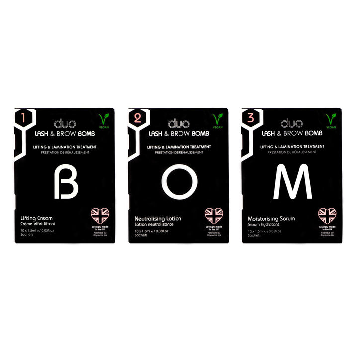 Lash Bomb Pack (Step 1, 2 & 3) - Beautiful Brows and Lashes