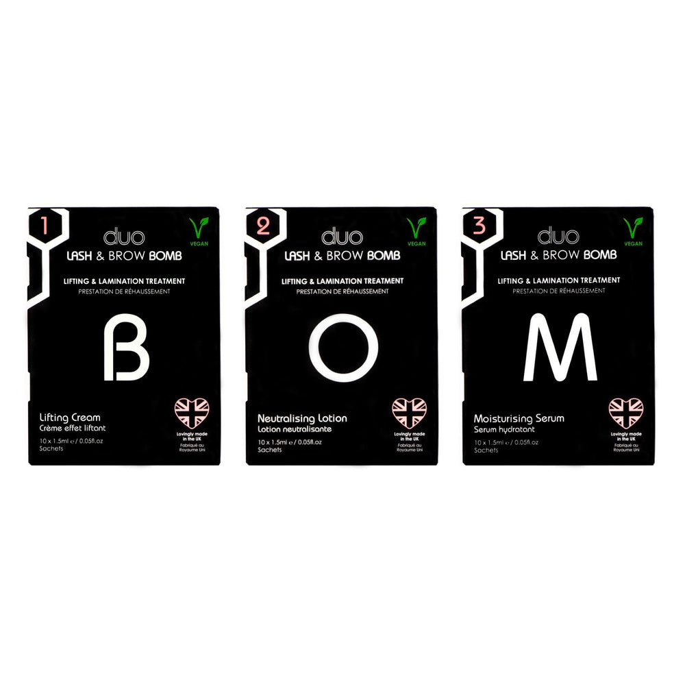 Lash Bomb Pack (Step 1, 2 & 3) - Beautiful Brows and Lashes