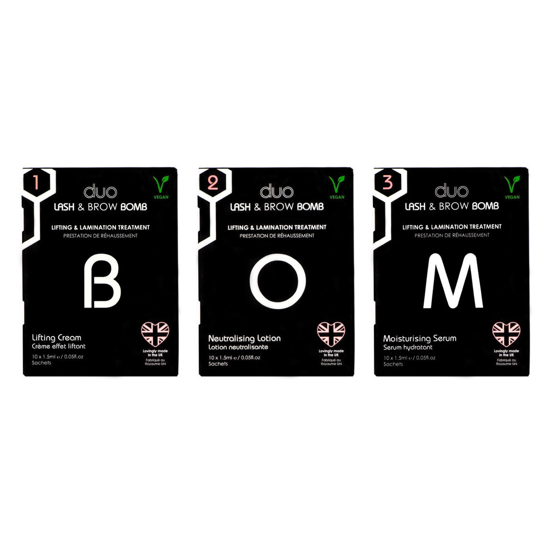 Lash Bomb Pack (Step 1, 2 & 3) - Beautiful Brows and Lashes