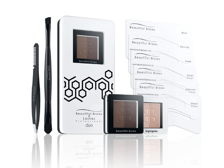 PRO Duo Eyebrow Kit PACK OF 5 (Wholesale) - Beautiful Brows and Lashes