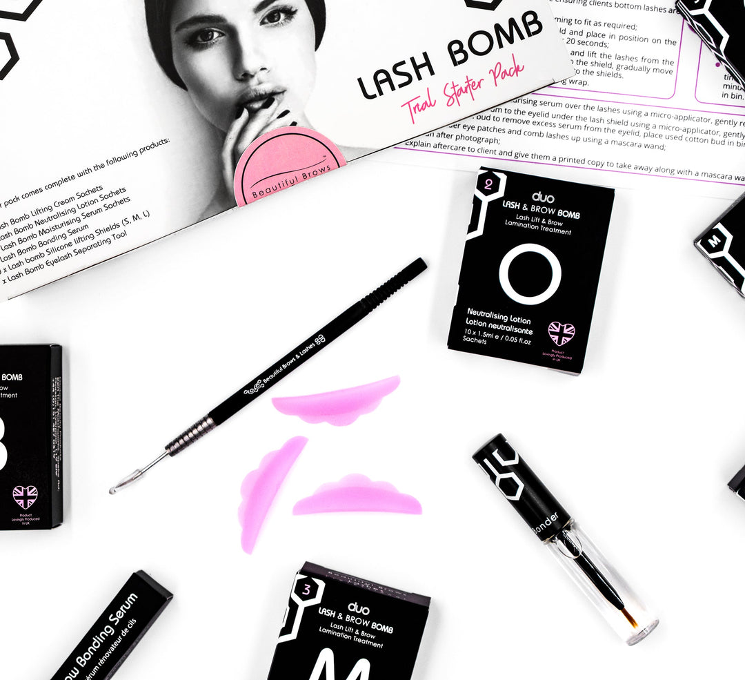 Lash Bomb Trial Starter Pack - Beautiful Brows and Lashes