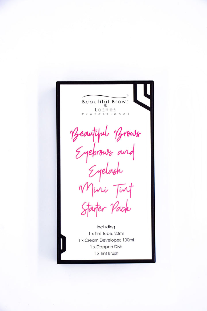 Lash Bomb Bundle Pack including Deep Black Mini Tint Starter Kit - Beautiful Brows and Lashes