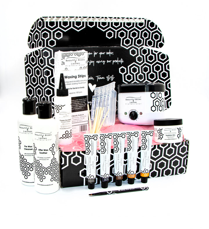 Educator Waxing and Tinting Beginner's Kit - Beautiful Brows and Lashes