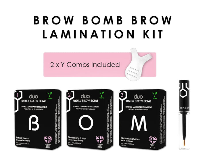 Brow Bomb Lamination Kit - Beautiful Brows and Lashes