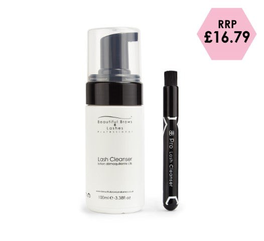 Lash Cleanser + Brush Set - Beautiful Brows and Lashes