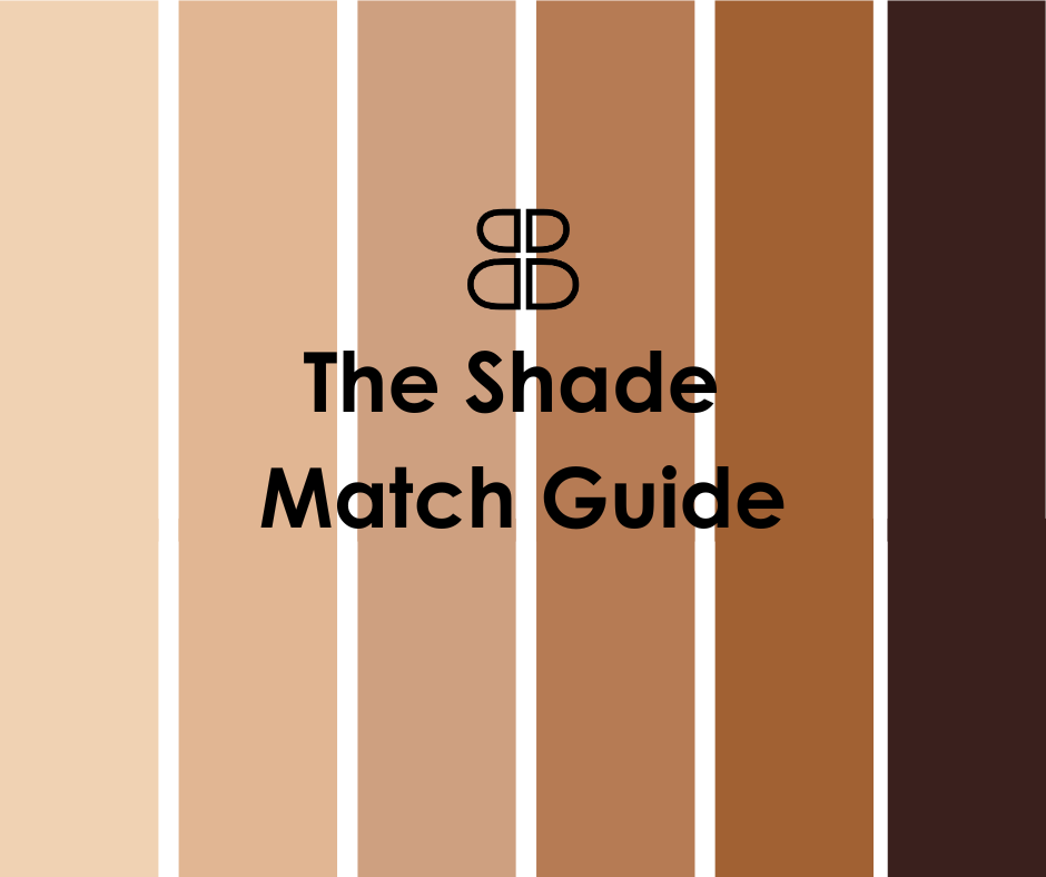 Brow Tint Shade Match Guide