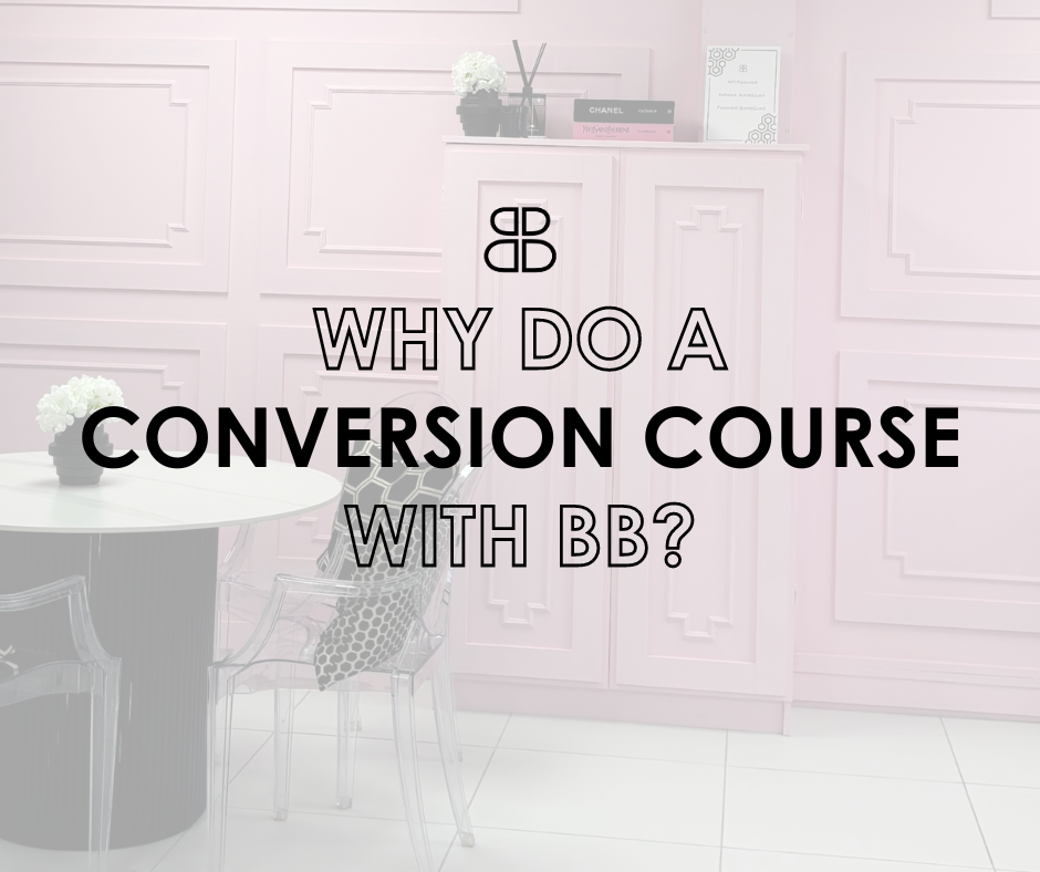 Why do a Conversion Course with BB?