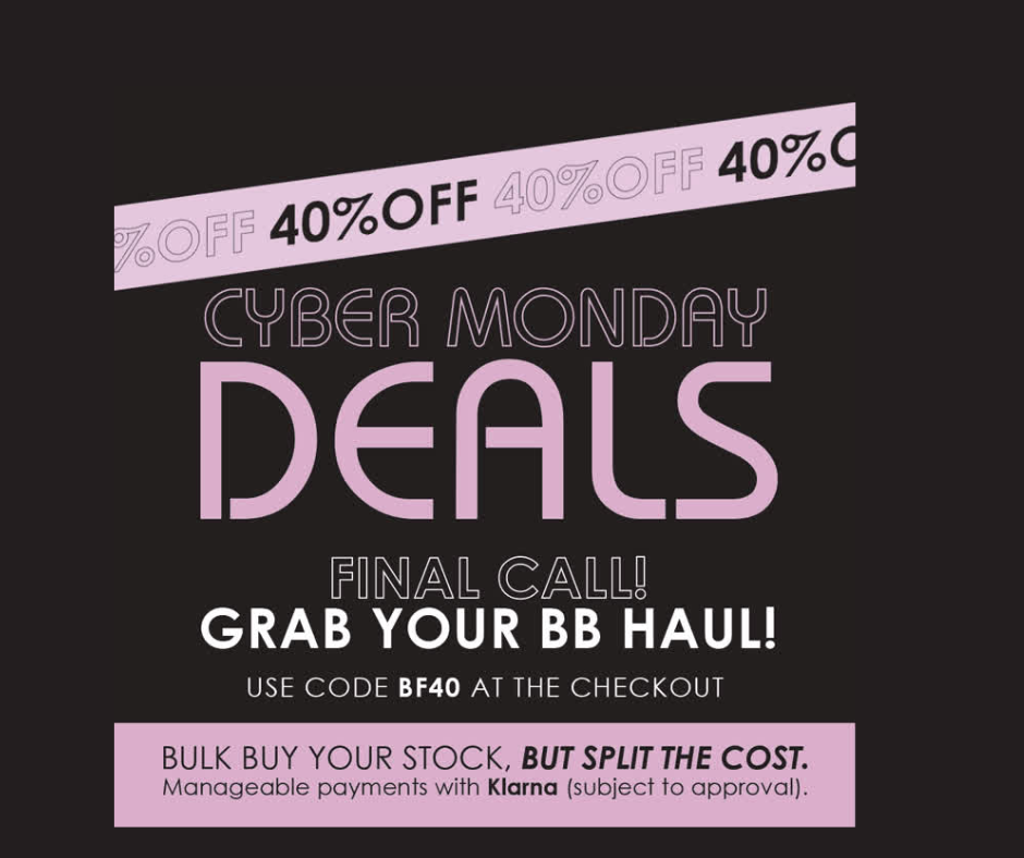 CYBER MONDAY - FINAL CALL TO SHOP SMARTER!