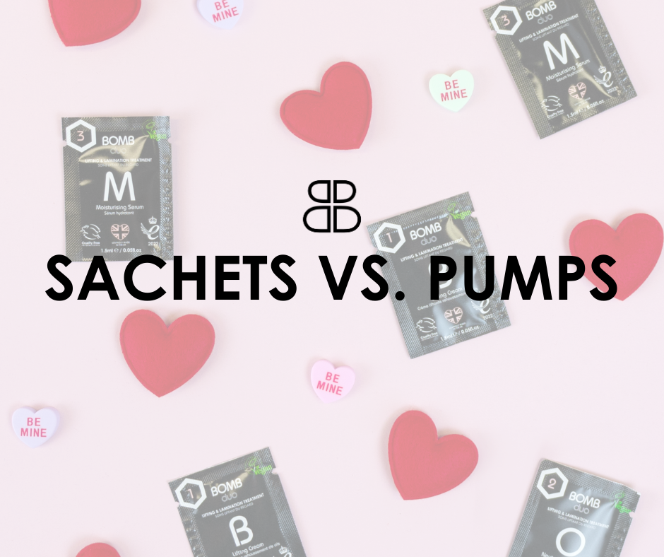 Sachets vs. Pumps: Why we store our solutions in sachets