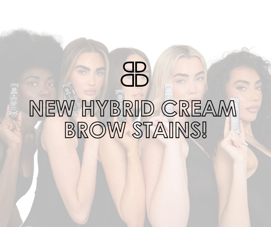 Difference Between Hybrid Liquid & Hybrid Cream Brow Stains