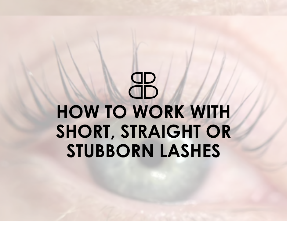 How to Work With Short, Straight or Stubborn Lashes