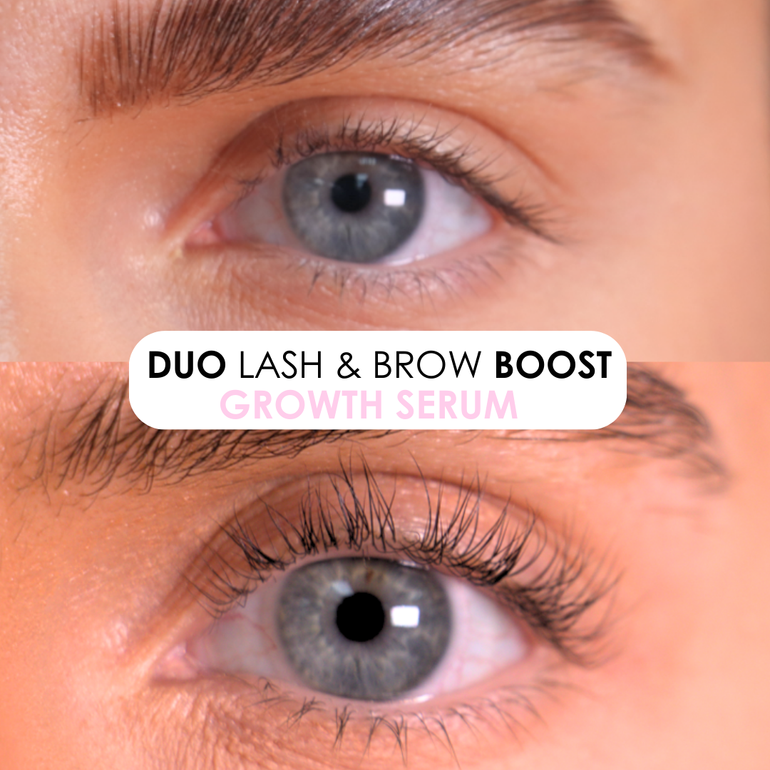 Supercharge your brows and lashes with Boost Me Up Serum 