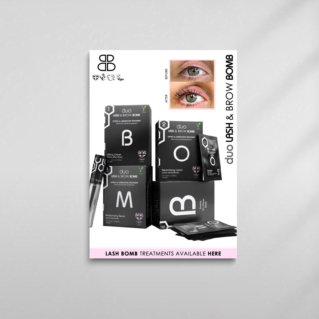 Brow & Lash Poster Bundle - Beautiful Brows and Lashes 