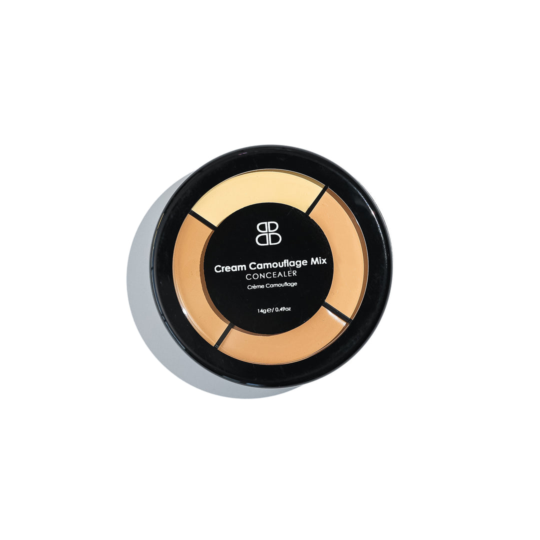 Cream Camouflage Concealer Wheel - Beautiful Brows and Lashes 