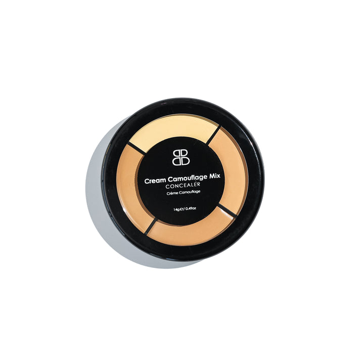 Cream Camouflage Concealer Wheel - Beautiful Brows and Lashes 