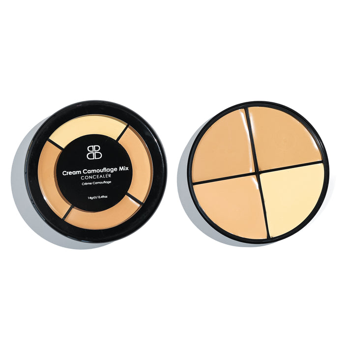 Cream Camouflage Concealer Wheel - Beautiful Brows and Lashes 