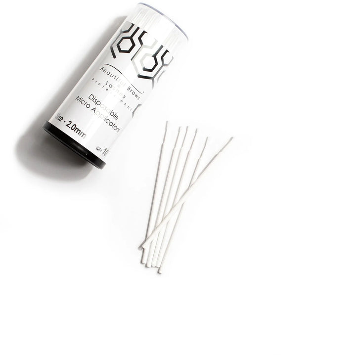 Disposable Micro Applicators 2.0mm - Beautiful Brows and Lashes 