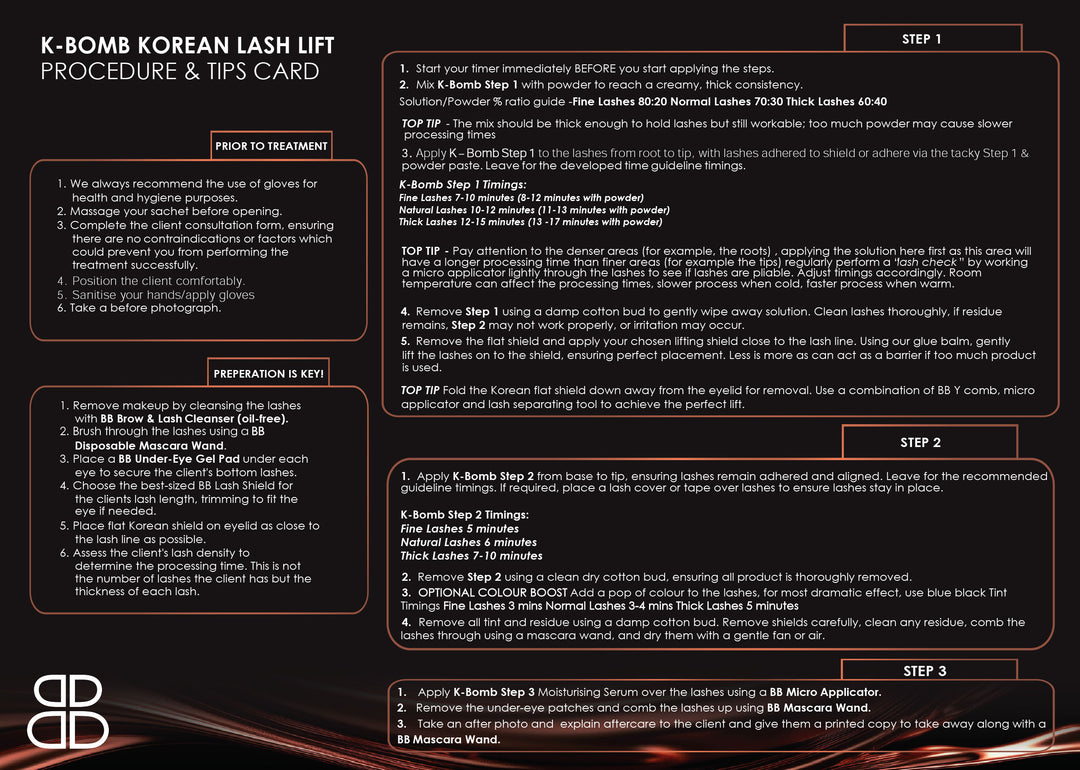 K-BOMB - Step 2 Neutralising Lotion