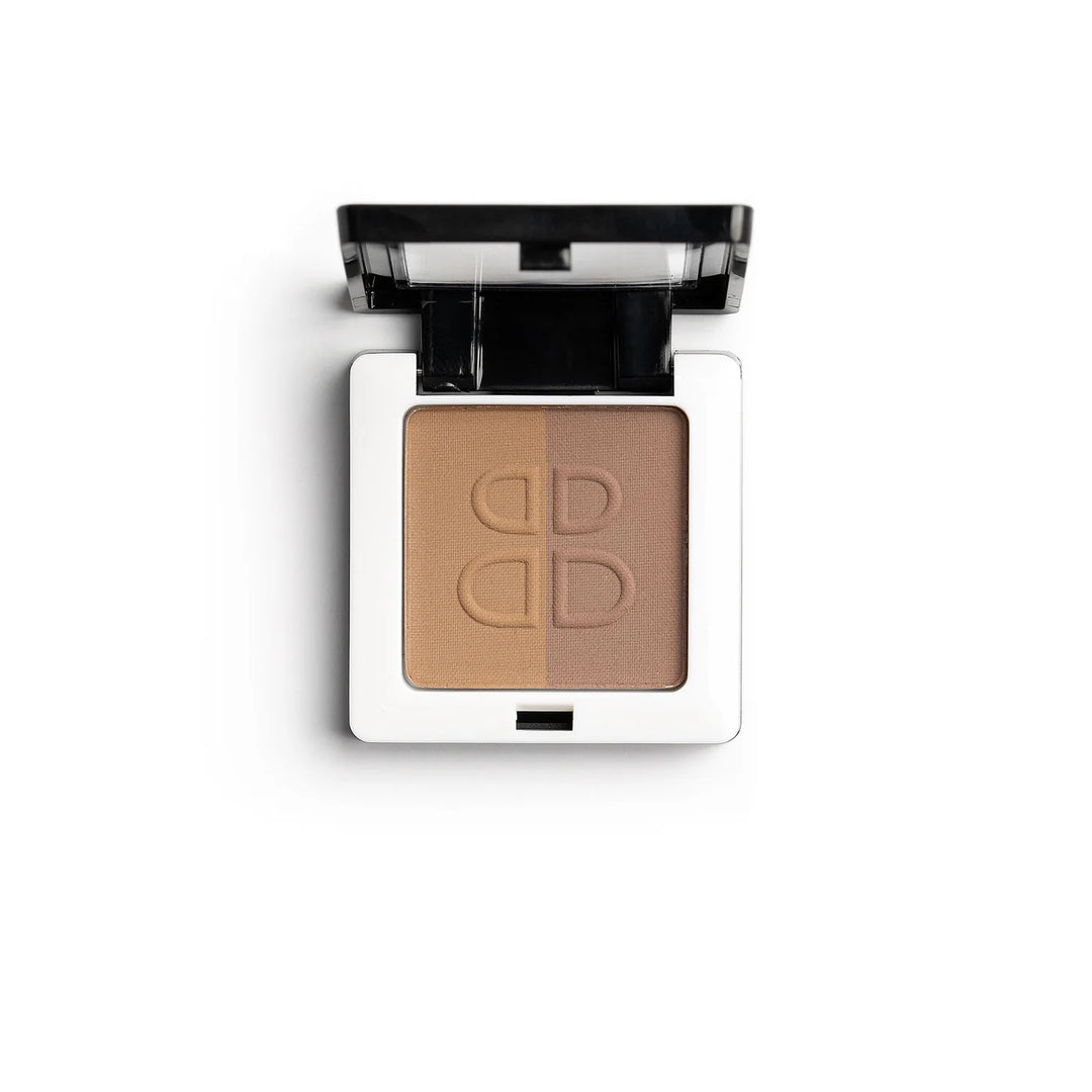 Duo eyebrow powder - Light Brown / Medium Brown (PACK OF 5)