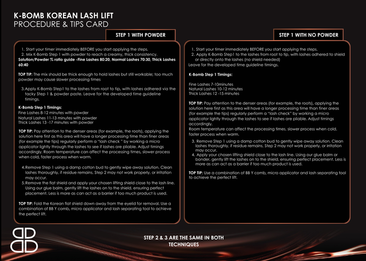 K-BOMB - Step 2 Neutralising Lotion