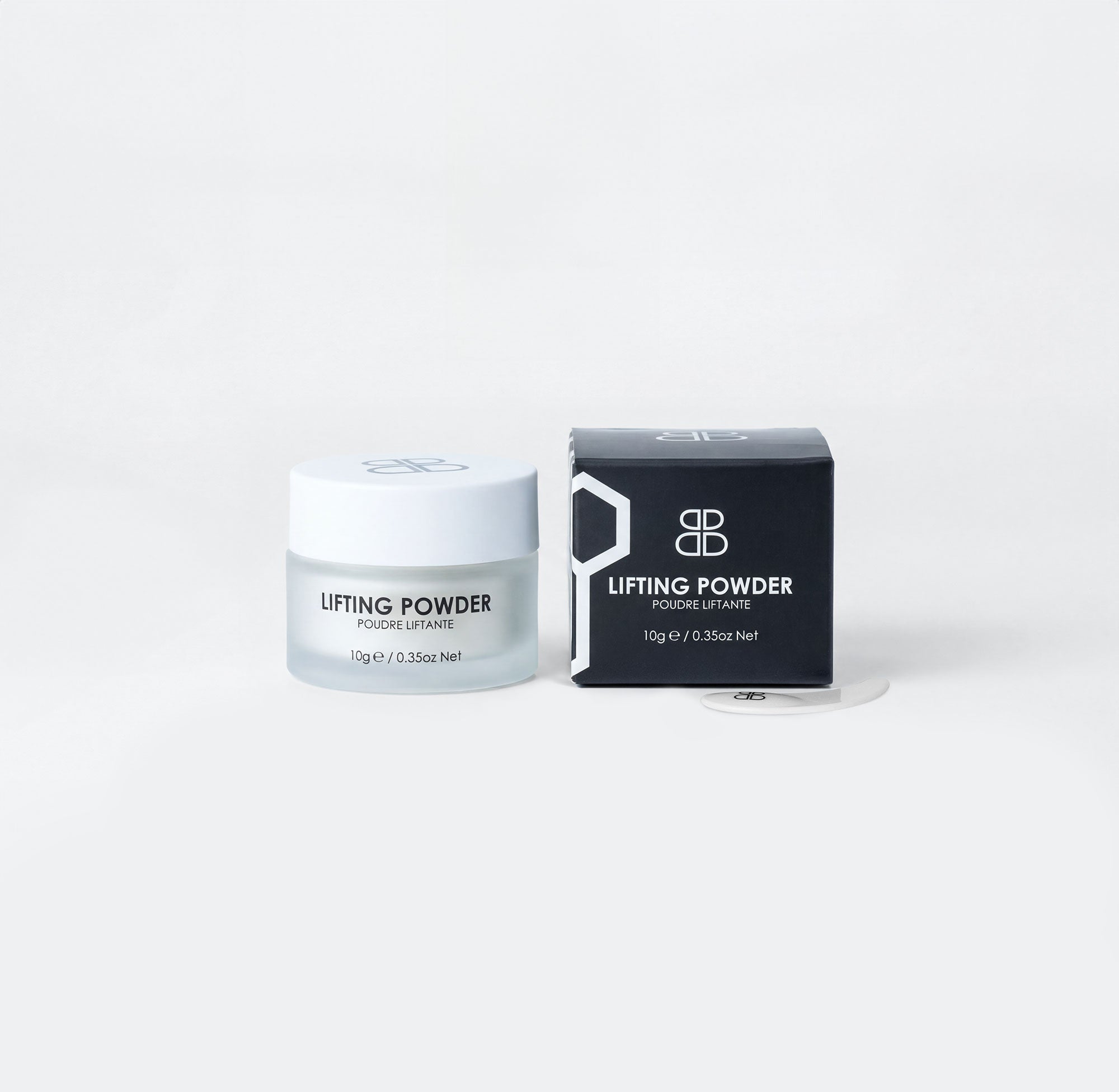 Lash lift lifting powder used to thicken the formula