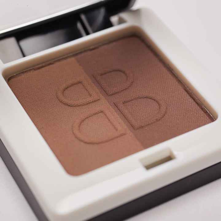 Duo Eyebrow Powder - Dark Brown / Chocolate (PACK OF 5) - Beautiful Brows and Lashes 